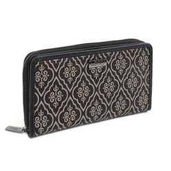 ДАМСКО ПОРТМОНЕ-DOCA-66276-ЧЕРНО