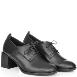 ДАМСКИ ОБУВКИ НА ТОК ОТ ЕСТЕСТВЕНА КОЖА-JANET2-853-ЧЕРНИ