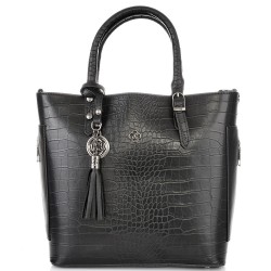 ДАМСКА ЕЛЕГАНТНА ЧАНТА-335-ЧЕРНА