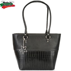 ДАМСКА ЧАНТА-T2454-ЧЕРНА