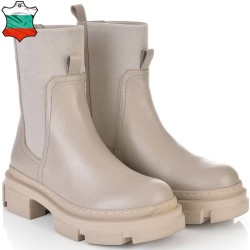 ДАМСКИ БОТИ ОТ ЕСТЕСТВЕНА КОЖА-TIFFANY 04-БЕЖОВИ