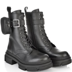 ДАМСКИ БОТИ ОТ ЕСТЕСТВЕНА КОЖА-TIFFANY 06-ЧЕРНИ