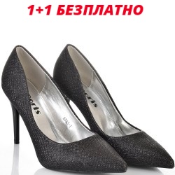 ДАМСКИ ОБУВКИ НА ТОК-3715-ЧЕРНИ