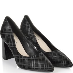 ДАМСКИ ОБУВКИ НА ТОК-3767-ЧЕРНИ