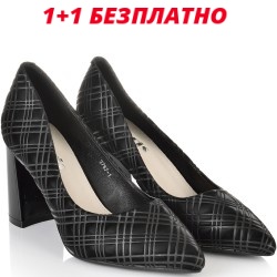 ДАМСКИ ОБУВКИ НА ТОК-3767-ЧЕРНИ