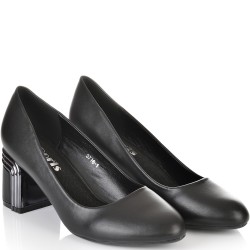 ДАМСКИ ОБУВКИ НА ТОК-3716-ЧЕРНИ