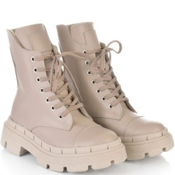 ДАМСКИ БОТИ ОТ ЕСТЕСТВЕНА КОЖА-ASTRA 30-IVA-БЕЖОВИ