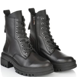 ДАМСКИ БОТИ ОТ ЕСТЕСТВЕНА КОЖА-ASTRA 38-1510-ЧЕРНИ