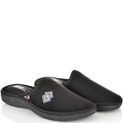 МЪЖКИ ПАНТОФИ НА АНАТОМИЧНО ХОДИЛО-2235-ЧЕРНИ