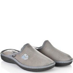 МЪЖКИ ПАНТОФИ НА АНАТОМИЧНО ХОДИЛО-640-СИВИ