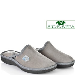 МЪЖКИ ПАНТОФИ НА АНАТОМИЧНО ХОДИЛО-640-СИВИ