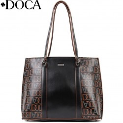 ДАМСКА ЧАНТА DOCA-18895-ЧЕРНА