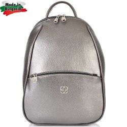 БЪЛГАРСКА ДАМСКА РАНИЦА-S1323-БРОНЗОВА