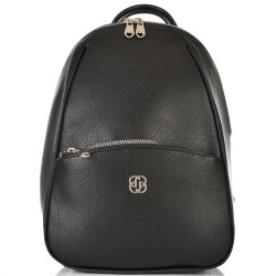 БЪЛГАРСКА ДАМСКА РАНИЦА-S1323-ЧЕРНА