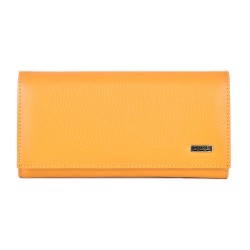 ДАМСКО ПОРТМОНЕ ОТ ЕСТЕСТВЕНА КОЖА-057-ГОРЧИЦА