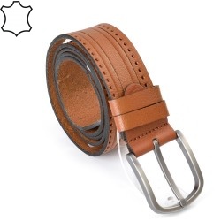 КОЛАН ОТ ЕСТЕСТВЕНА БИВОЛСКА КОЖА-7435-ТАБА