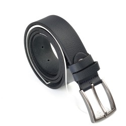 КОЛАН ОТ ЕСТЕСТВЕНА БИВОЛСКА КОЖА-7439-ТЪМНО СИН