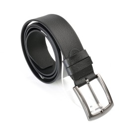 КОЛАН ОТ ЕСТЕСТВЕНА БИВОЛСКА КОЖА-7441-ЧЕРЕН