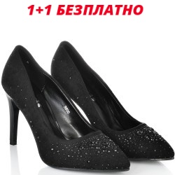 ДАМСКИ ОБУВКИ НА ТОК-3500-ЧЕРНИ
