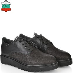 ДАМСКИ ОБУВКИ ОТ ЕСТЕСТВЕНА КОЖА-D3090-ЧЕРНИ