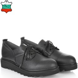 ДАМСКИ ОБУВКИ ОТ ЕСТЕСТВЕНА КОЖА-D3035-ЧЕРНИ