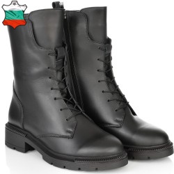 ДАМСКИ БОТИ ОТ ЕСТЕСТВЕНА КОЖА-SAMINA-1341-ЧЕРНИ