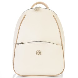 БЪЛГАРСКА ДАМСКА РАНИЦА-S1323-КРЕМ