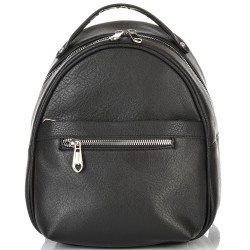 БЪЛГАРСКА ДАМСКА РАНИЦА-S1334-ЧЕРНА