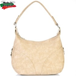 ДАМСКА ЧАНТА-S1295-БЕЖОВА