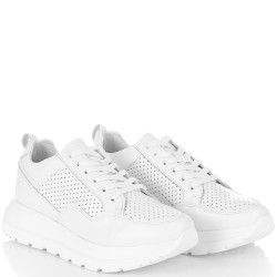 ДАМСКИ КЕЦОВЕ ОТ ЕСТЕСТВЕНА КОЖА-OMEGA 30-БЕЛИ