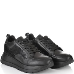 ДАМСКИ КЕЦОВЕ ОТ ЕСТЕСТВЕНА КОЖА-OMEGA 30-ЧЕРНИ