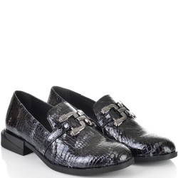 ДАМСКИ ОБУВКИ ОТ ЕСТЕСТВЕН ЛАК-ARIZONA-1521-ЧЕРНО/СИВО