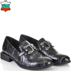 ДАМСКИ ОБУВКИ ОТ ЕСТЕСТВЕН ЛАК-ARIZONA-1521-ЧЕРНО/СИВО