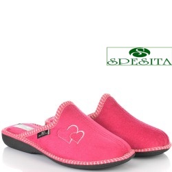 ДАМСКИ ПАНТОФИ НА АНАТОМИЧНО ХОДИЛО-LIDIA-РОЗОВИ