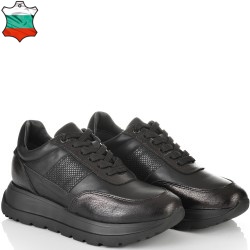 ДАМСКИ КЕЦОВЕ ОТ ЕСТЕСТВЕНА КОЖА-OMEGA 50-ЧЕРНИ