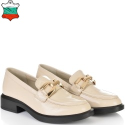 ДАМСКИ ОБУВКИ ОТ ЕСТЕСТВЕН ЛАК-ARIZA 26-БЕЖОВИ