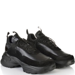 ДАМСКИ КЕЦОВЕ ОТ ЕСТЕСТВЕНА КОЖА-D5030-ЧЕРНИ