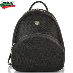 БЪЛГАРСКА ДАМСКА РАНИЦА-S1316-ЕФЕКТНА КОЖА-ЧЕРНА БЪЛГАРСКА ДАМСКА РАНИЦА-S1316-ЕФЕКТНА КОЖА-ЧЕРНА