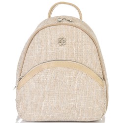 БЪЛГАРСКА ДАМСКА РАНИЦА-S1316-ЛЕН-БЕЖОВА