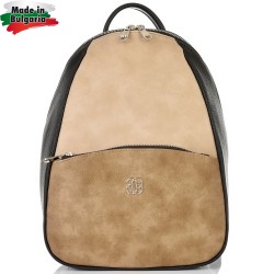 БЪЛГАРСКА ДАМСКА РАНИЦА-S1323-ЧЕРНО/БЕЖОВО БЪЛГАРСКА ДАМСКА РАНИЦА-S1323-ЧЕРНО/БЕЖОВО