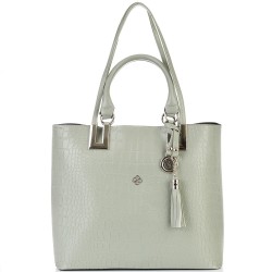 ДАМСКА ЕЛЕГАНТНА ЧАНТА-123-СВЕТЛО ЗЕЛЕНА