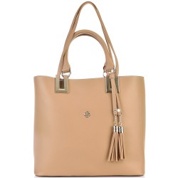 ДАМСКА ЕЛЕГАНТНА ЧАНТА-123-БЕЖОВА