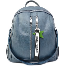 БЪЛГАРСКА ДАМСКА РАНИЦА-1043-СИНЯ