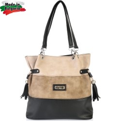 ДАМСКА ЧАНТА 3 ЦВЯТА-565-БЕЖОВО/Т.БЕЖОВО/ЧЕРНО