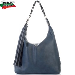 ДАМСКА ЧАНТА-S1244-ТЪМНО СИНЯ