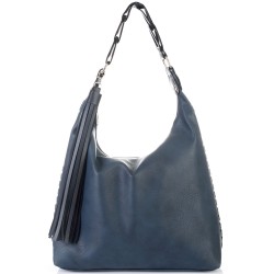 ДАМСКА ЧАНТА-S1244-ТЪМНО СИНЯ