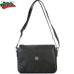 ДАМСКА ЧАНТА ПРЕЗ РАМО-S1325-ЧЕРНА