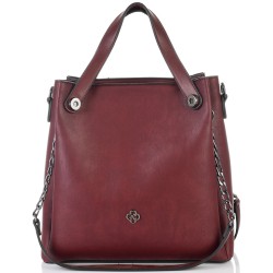 ДАМСКА ЕЛЕГАНТНА ЧАНТА-501-БОРДО