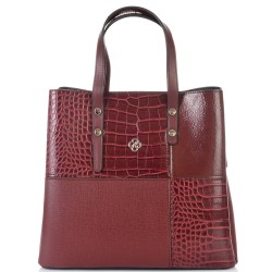 ДАМСКА ЕЛЕГАНТНА ЧАНТА-904-БОРДО