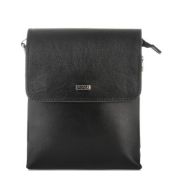 МЪЖКА ЧАНТА ОТ ЕСТЕСТВЕНА КОЖА-D1449-ЧЕРНА